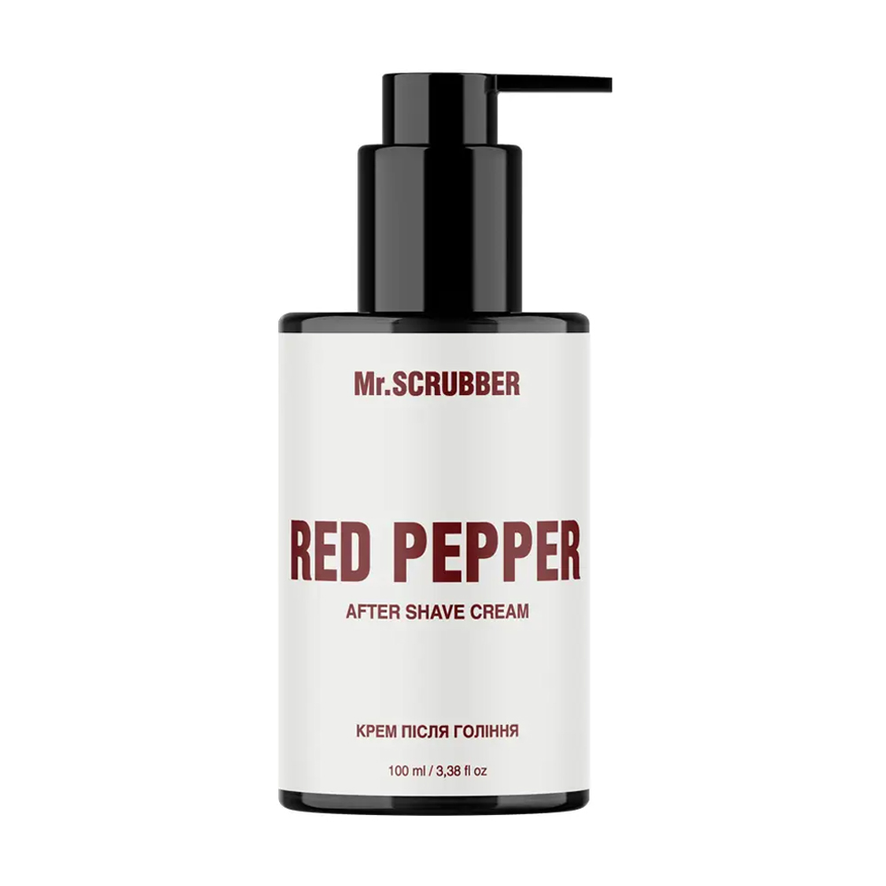 Крем після гоління Mr.Scrubber Red Pepper After Shave Cream, 100 мл